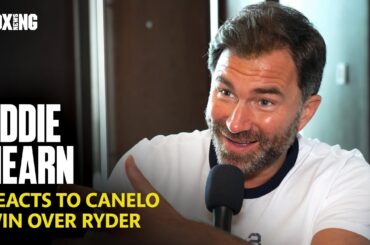 Eddie Hearn Reacts To Canelo Win Over Ryder | Prograis & Cruz Signings