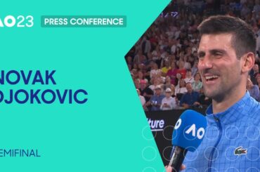 Novak Djokovic On-Court Interview | Australian Open 2023 Semifinal