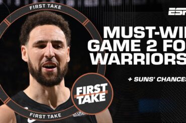 Stephen A., CJ McCollum & Brian Windhorst debate 🍿 Is Game 2 must-win for the Warriors? | First Take