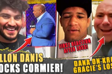 Dillon Danis MOCKS Daniel Cormier at UFC 288! Gilbert Burns REACTS after loss! Dana on Kron Gracie