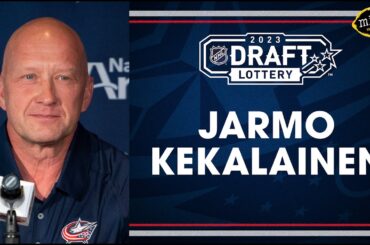 Columbus Blue Jackets GM Jarmo Kekalainen | Post NHL Draft Lottery Media Availability (5/8/23)