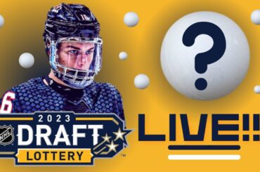 NHL DRAFT LOTTERY 2023 DRAW LIVE!!!!!
