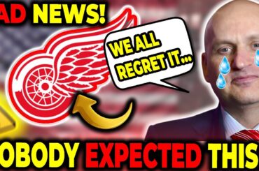 💥 [WE LOST AN IDOL! ] DETROIT RED WINGS NEWS! | RED WINGS NEWS TODAY!