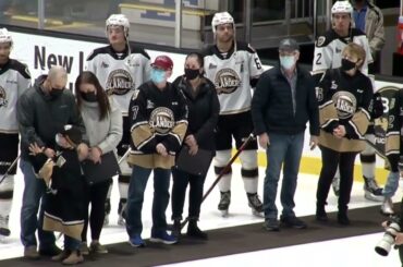 Patrick Guay honoré à Charlottetown pour sa saison de 50 buts