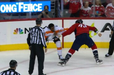 Gotta See It: Simmonds drops gloves with Wilson after hit