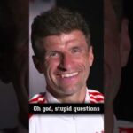 Do NOT ask Muller about the Messi vs. Ronaldo debate 😂