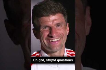 Do NOT ask Muller about the Messi vs. Ronaldo debate 😂