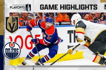 Golden Knights @ Oilers; Game 4, 5/10 | NHL Playoffs 2023