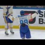 Pavel Buchnevich scores vs Bruins from nice Tarasenko's pass (19 apr 2022)