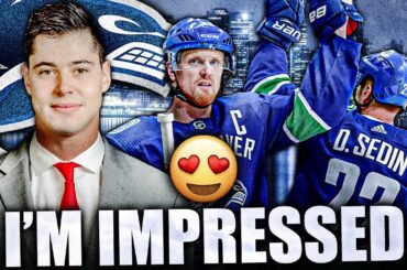 AWESOME CANUCKS NEWS: Aidan McDonough's Development + The Sedins Are AMAZING (Vancouver Prospects)