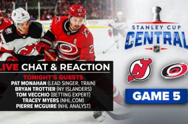 New Jersey Devils vs. Carolina Hurricanes | Live Chat | Game 5 | Stanley Cup Playoffs