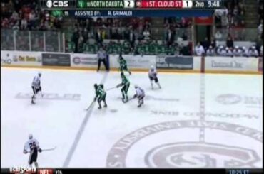 UND goals against SCSU (2/28/2014)