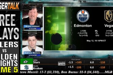 Edmonton Oilers vs Vegas Golden Knights Game 5 Predictions | NHL Playoff Betting Advice May 12