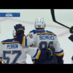 Pavel Buchnevich assists on Kyrou and Perron's goals vs Avalanche in game 2 (2022)