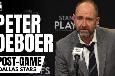 Peter DeBoer Reacts to Roope Hintz Greatness: "He's Been An Absolute Monster For Us" | STAR GAME 5