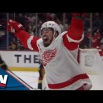 Dylan Larkin Finds Extra Gear To Create Breakaway And Give Red Wings Early Lead Over Canucks