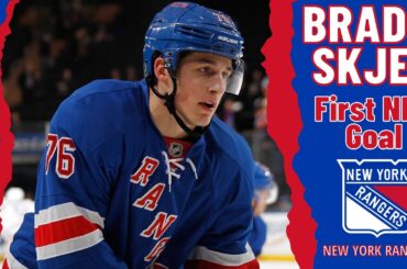 Brady Skjei #76 (New York Rangers) first NHL goal Dec 11, 2016 (Classic NHL)