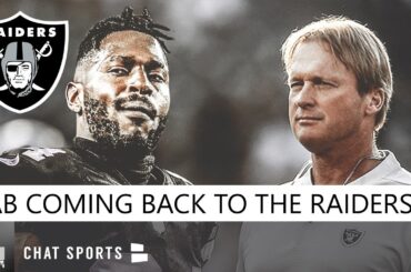 Antonio Brown Back To Raiders? Raiders Rumors: AB Talking With Jon Gruden About Coming To Las Vegas?