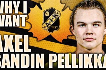 Why I Want: AXEL SANDIN PELLIKKA - A SWEDISH QUINN HUGHES LITE?  (2023 NHL Top Prospects News Today)