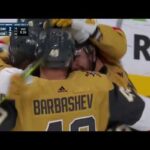 Ivan Barbashev assists on Smith's goal vs Oilers in game 5 (2023)