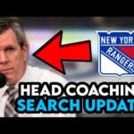 New York Rangers Head Coaching Search Update!