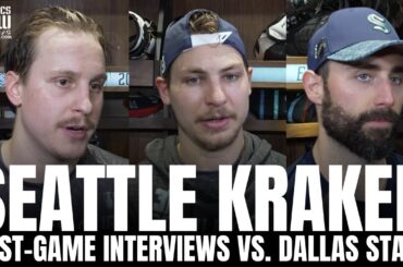 Jordan Eberle, Yanni Gourde & Eeli Tolvanen React to Seattle Kraken Forcing a Game 7 vs. Dallas