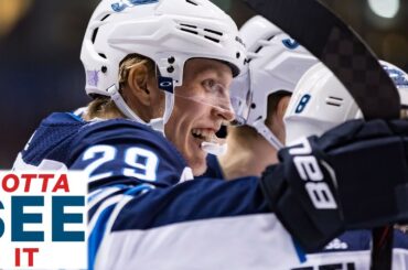 GOTTA SEE IT: Patrik Laine Tortures The Blues With Five Goals