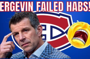 MARC BERGEVIN FAILED MONTREAL CANADIENS