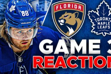 Maple Leafs vs Florida Panthers Game 3 LIVE Post Game Reaction | Round 2 REACTION