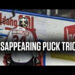 Kevin Mandolese Pulls Off The Disappearing Puck Trick