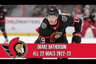 Drake Batherson (#19) ALL 22 GOALS 2023