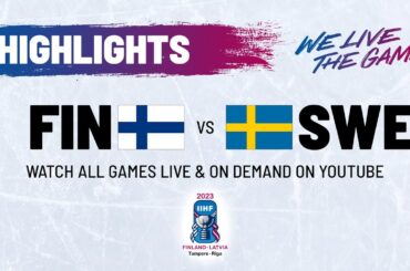 Finland vs. Sweden - Game Highlights | 2023 #IIHFWorlds