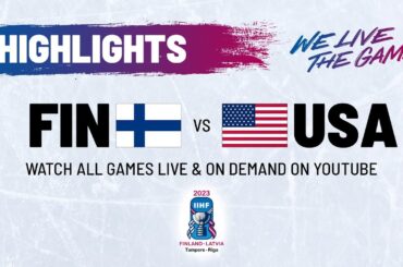 Highlights | Finland vs. USA | 2023 #IIHFWorlds