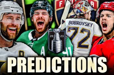 2023 CONFERENCE FINALS PREDICTIONS BRACKET (STANLEY CUP PLAYOFFS, NHL News Today) Stars, Hurricanes