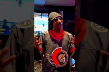 Snoop Dogg Is All In On The Ottawa Senators 🏒