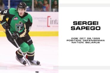 Sergei Sapego, late-1999-born defenseman, 2018 NHL Draft eligible