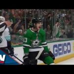 Wyatt Johnston Beats Out Icing And Roofs Beauty Backhander To Extend Stars Lead In Game 7