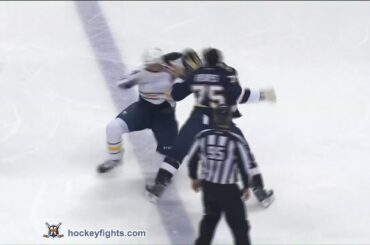 Joe Finley vs Ryan Reaves Jan 21, 2012