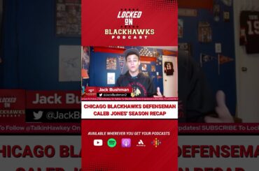 Chicago Blackhawks Defenseman Caleb Jones' 2022-23 Season Recap Clip!