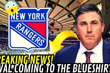 💥 TODAY'S LATEST NEWS FROM THE NEW YORK RANGERS! BREAKING NEWS! RIVAL COMING TO THE BLUESHIRTS NHL!