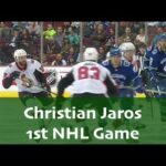 Christian Jaros 1st NHL Game Highlights