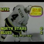 St. Louis Blues vs Minnesota North Stars 1984-85 NHL