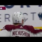 Valeri Nichushkin scores two goals vs Oilers (22 apr 2022)