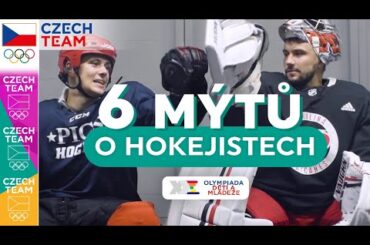 6 MÝTŮ o hokejistech s Petrem Mrázkem🏒😳