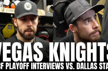 Chandler Stephenson & Reilly Smith React to Golden Knights vs. Stars WCF Series, Facing Peter DeBoer