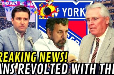 💥 TODAY'S LATEST NEWS FROM THE NEW YORK RANGERS! BREAKING NEWS! FANS REVOLTED WITH THIS! NHL!