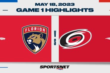 NHL Eastern Conference Final Game 1 Highlights | Panthers vs. Hurricanes - May 18, 2023