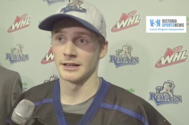 Royals media Scrum: Dan Price, Matthew Phillips & Noah Gregor - Royals (2) vs Winterhawks (3)