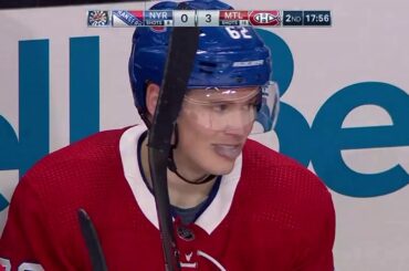 Artturi Lehkonen 2+0 vs NY Rangers