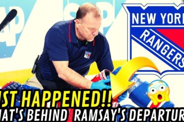 🛑 TODAY'S LATEST NEWS FROM THE NEW YORK RANGERS! JUST HAPPENED! WHAT'S BEHIND JIM RAMSAY'S...